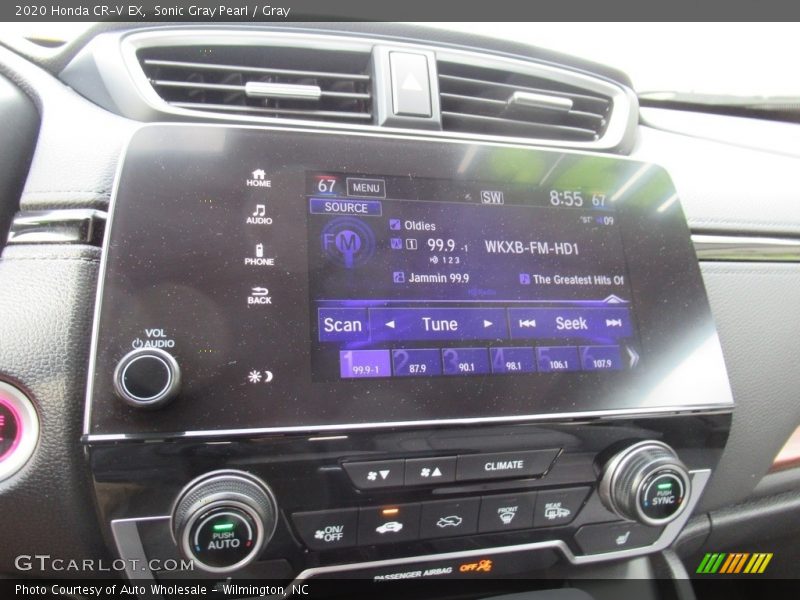 Sonic Gray Pearl / Gray 2020 Honda CR-V EX