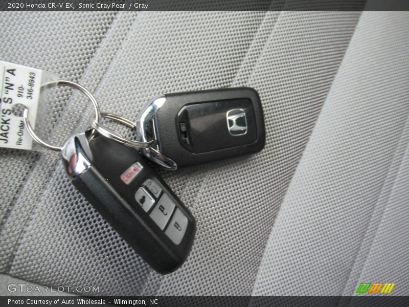 Sonic Gray Pearl / Gray 2020 Honda CR-V EX