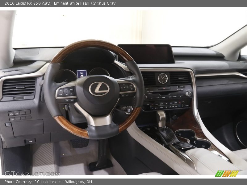 Dashboard of 2016 RX 350 AWD