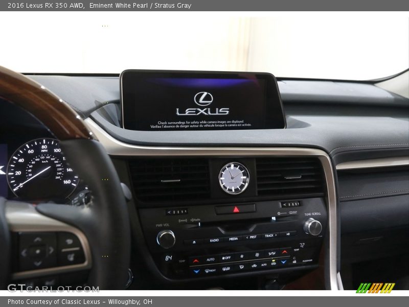 Controls of 2016 RX 350 AWD