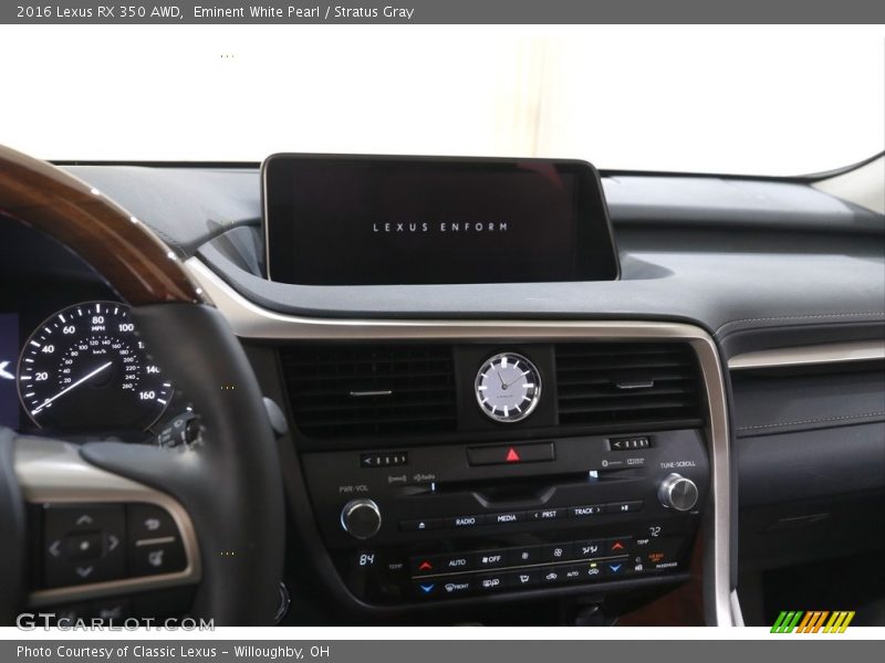 Controls of 2016 RX 350 AWD