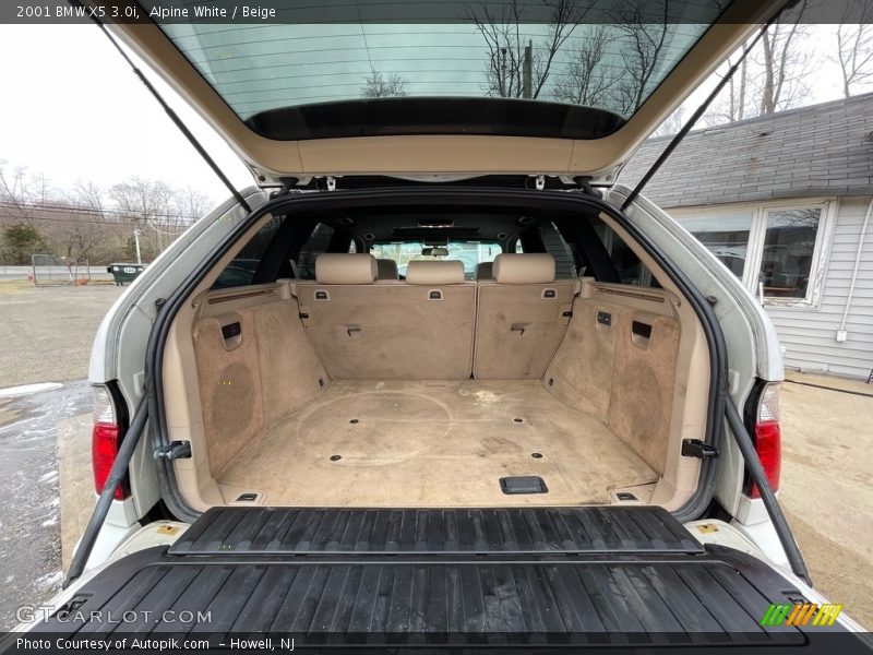 Alpine White / Beige 2001 BMW X5 3.0i
