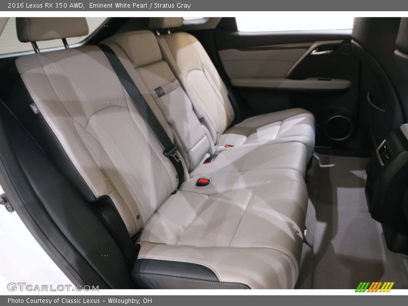 Rear Seat of 2016 RX 350 AWD