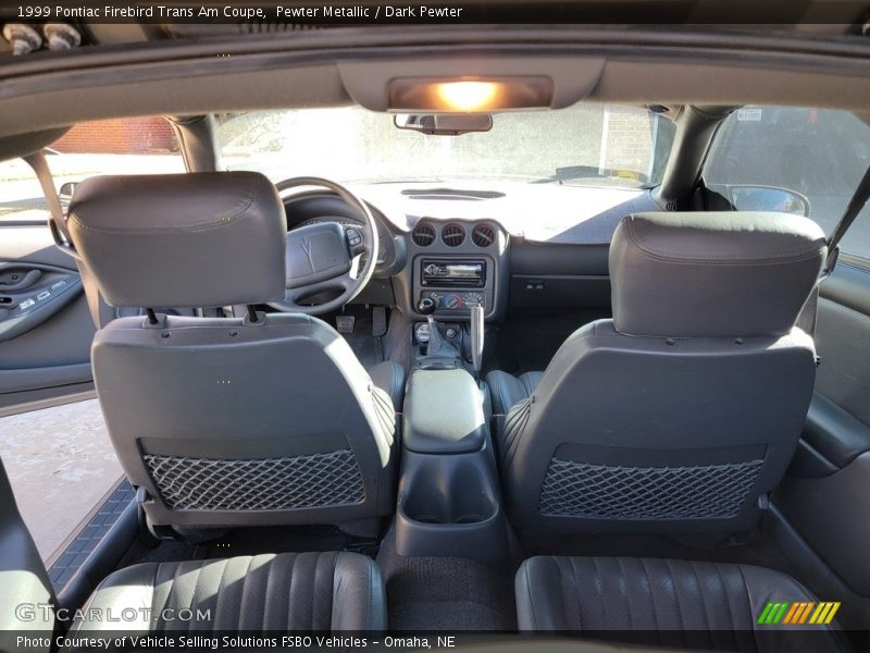  1999 Firebird Trans Am Coupe Dark Pewter Interior