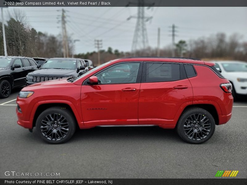  2022 Compass Limited 4x4 Velvet Red Pearl