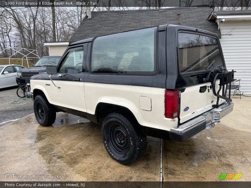 Black / Tan 1990 Ford Bronco II Eddie Bauer 4x4