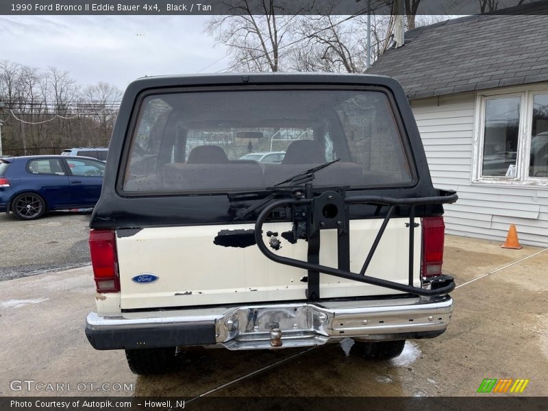 Black / Tan 1990 Ford Bronco II Eddie Bauer 4x4
