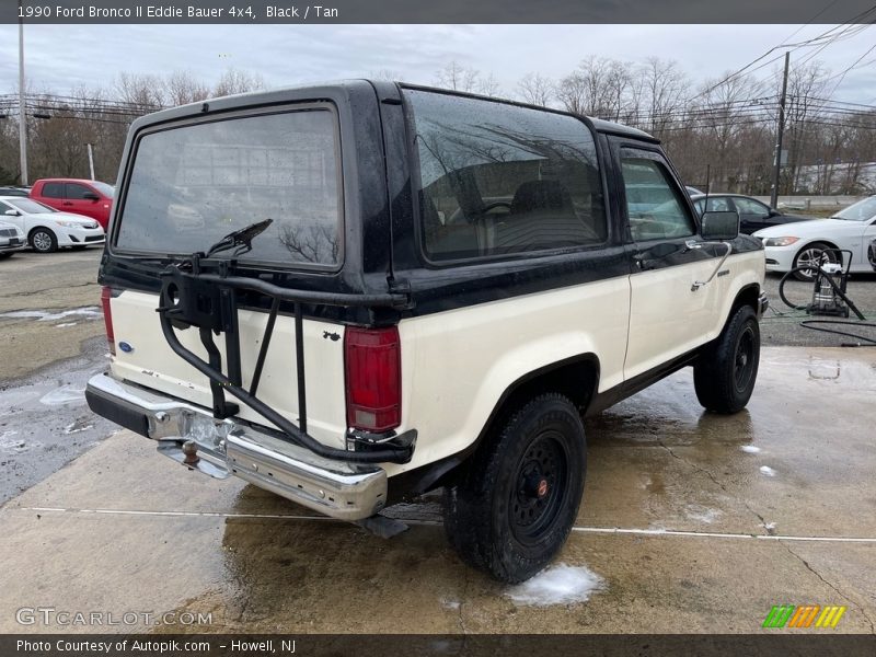 Black / Tan 1990 Ford Bronco II Eddie Bauer 4x4