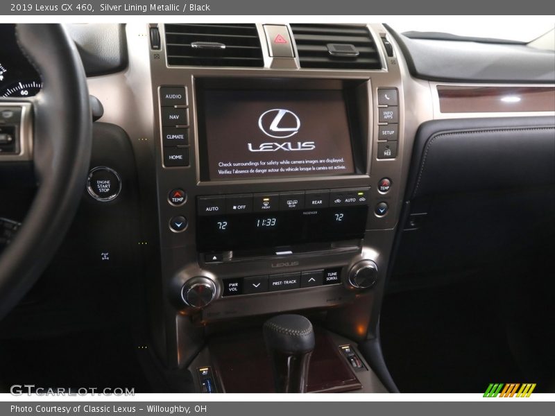 Silver Lining Metallic / Black 2019 Lexus GX 460