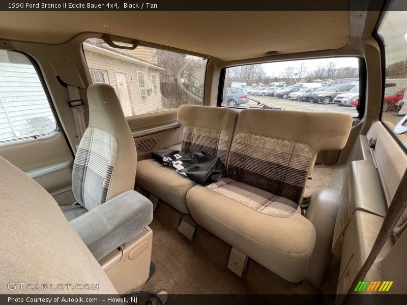 Black / Tan 1990 Ford Bronco II Eddie Bauer 4x4