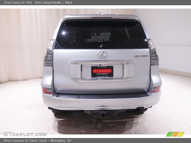 Silver Lining Metallic / Black 2019 Lexus GX 460