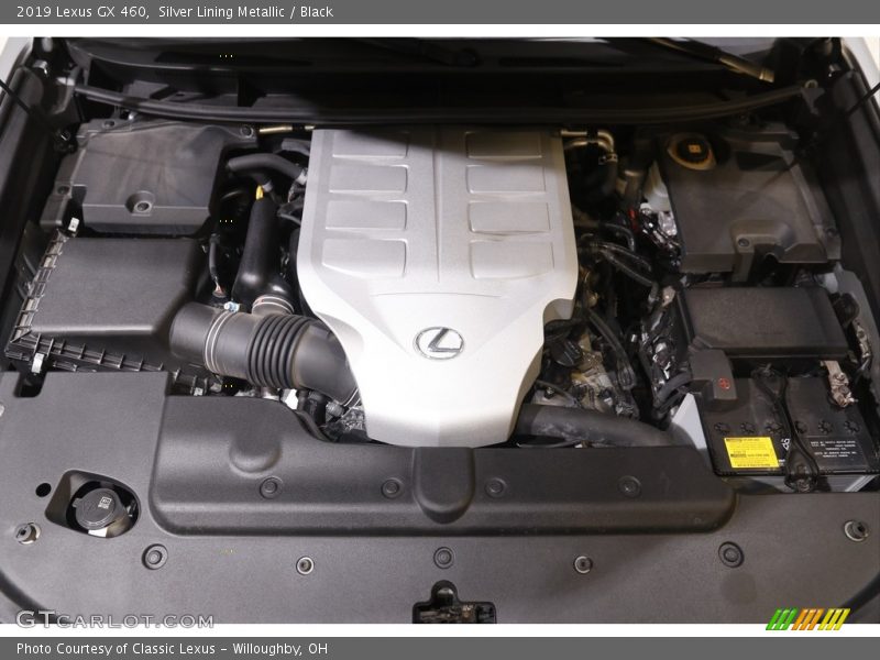 Silver Lining Metallic / Black 2019 Lexus GX 460
