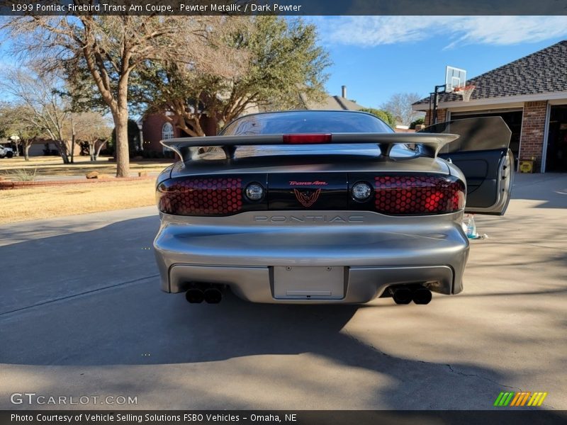 Pewter Metallic / Dark Pewter 1999 Pontiac Firebird Trans Am Coupe