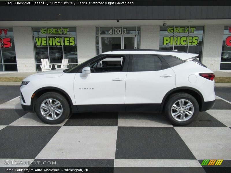 Summit White / Dark Galvanized/Light Galvanized 2020 Chevrolet Blazer LT