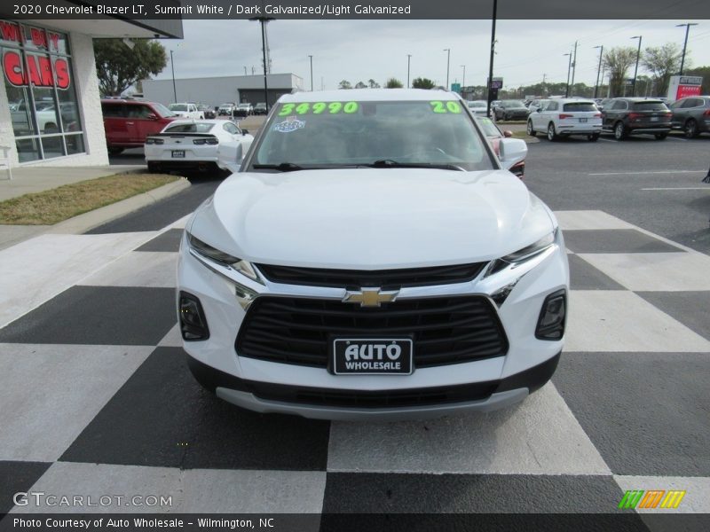 Summit White / Dark Galvanized/Light Galvanized 2020 Chevrolet Blazer LT