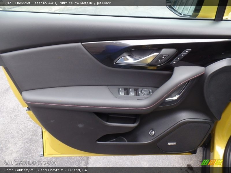 Nitro Yellow Metallic / Jet Black 2022 Chevrolet Blazer RS AWD