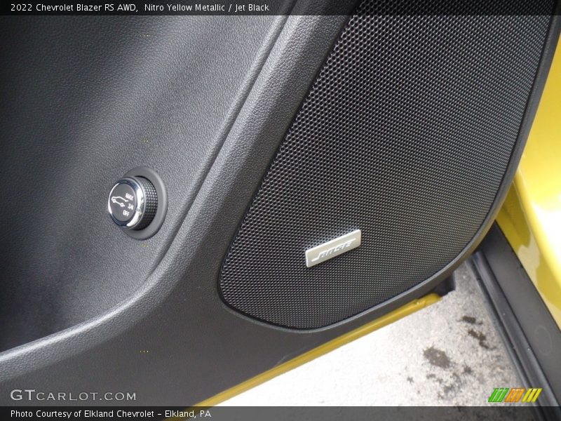 Nitro Yellow Metallic / Jet Black 2022 Chevrolet Blazer RS AWD