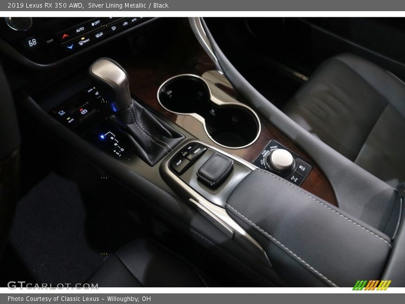 Silver Lining Metallic / Black 2019 Lexus RX 350 AWD