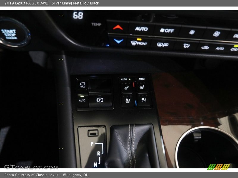 Silver Lining Metallic / Black 2019 Lexus RX 350 AWD