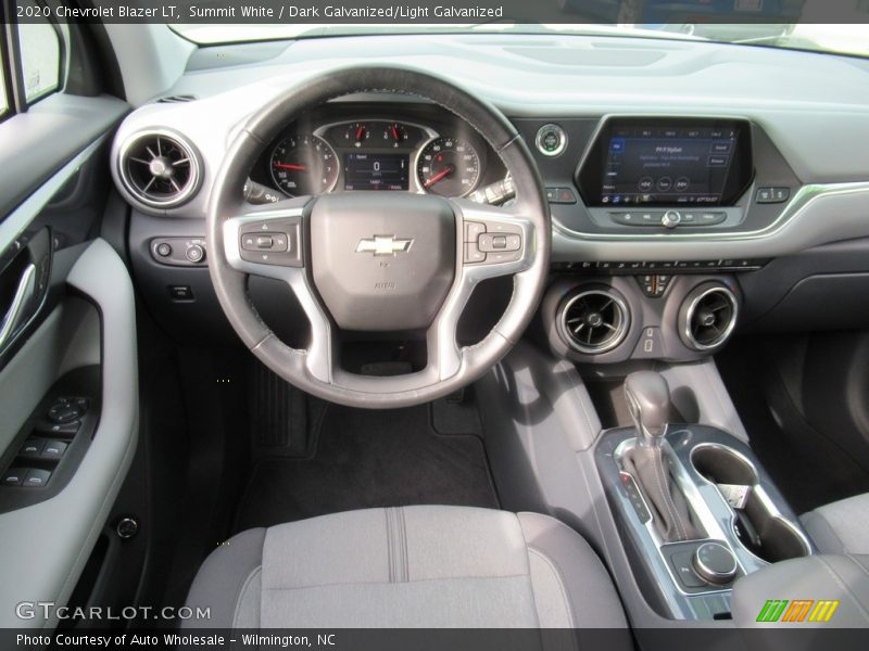 Summit White / Dark Galvanized/Light Galvanized 2020 Chevrolet Blazer LT