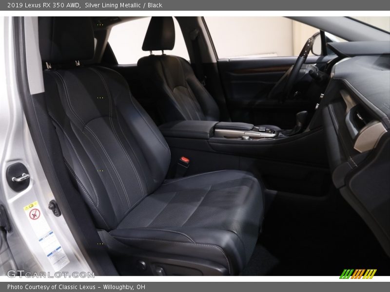 Silver Lining Metallic / Black 2019 Lexus RX 350 AWD