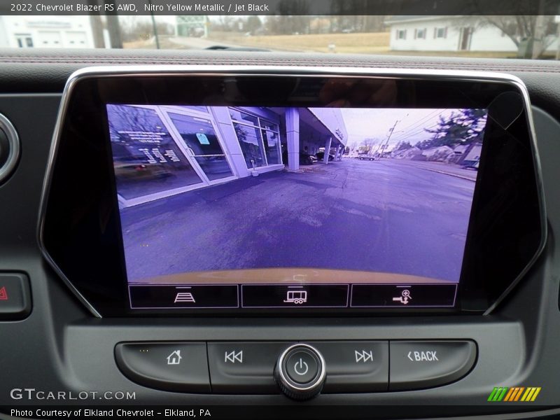 Nitro Yellow Metallic / Jet Black 2022 Chevrolet Blazer RS AWD