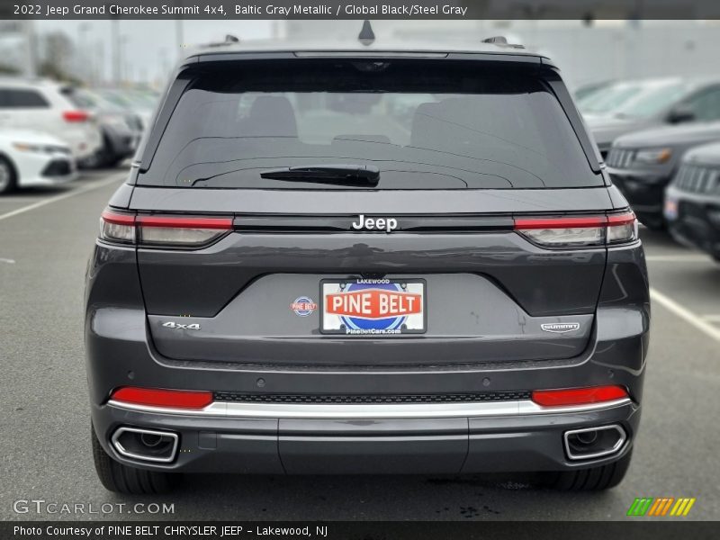 Baltic Gray Metallic / Global Black/Steel Gray 2022 Jeep Grand Cherokee Summit 4x4