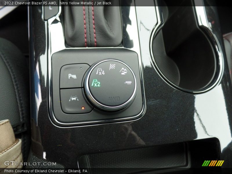 Nitro Yellow Metallic / Jet Black 2022 Chevrolet Blazer RS AWD
