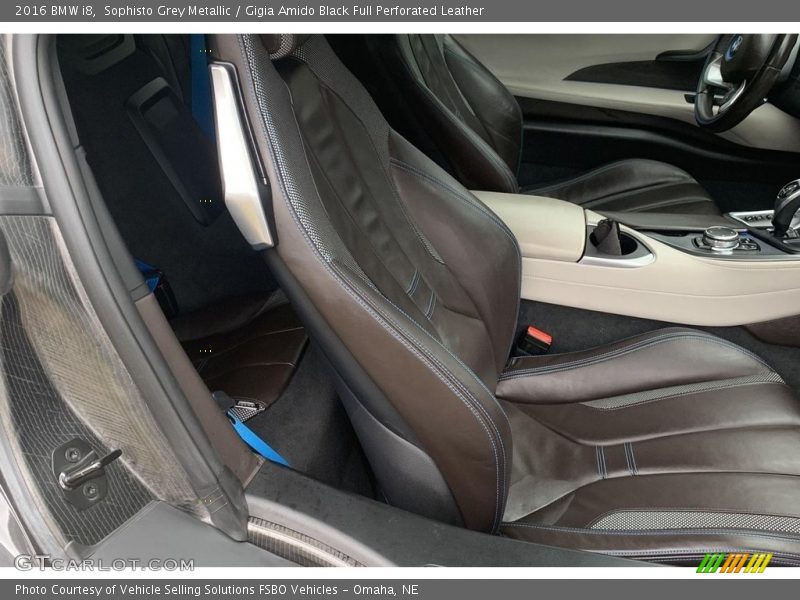 Sophisto Grey Metallic / Gigia Amido Black Full Perforated Leather 2016 BMW i8