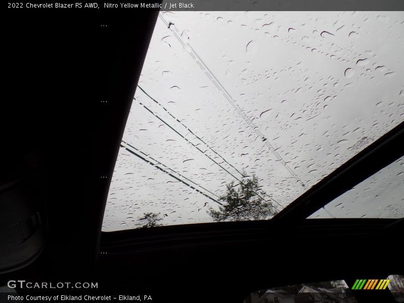 Nitro Yellow Metallic / Jet Black 2022 Chevrolet Blazer RS AWD