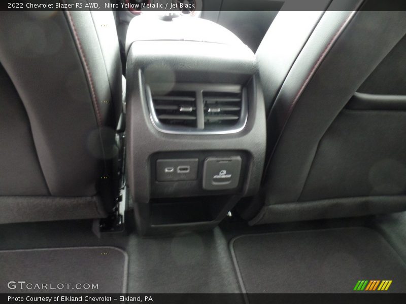 Nitro Yellow Metallic / Jet Black 2022 Chevrolet Blazer RS AWD