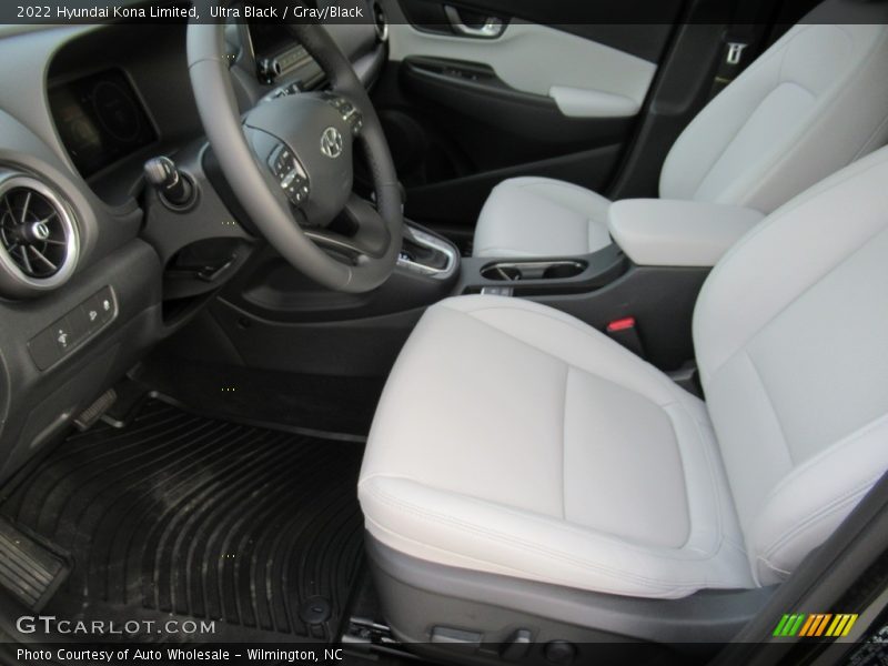 Ultra Black / Gray/Black 2022 Hyundai Kona Limited