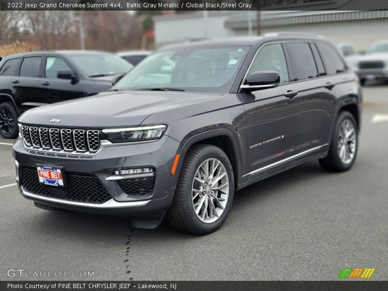 Baltic Gray Metallic / Global Black/Steel Gray 2022 Jeep Grand Cherokee Summit 4x4