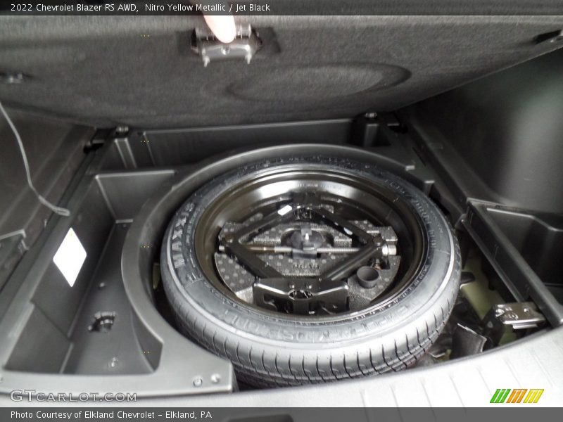 Nitro Yellow Metallic / Jet Black 2022 Chevrolet Blazer RS AWD