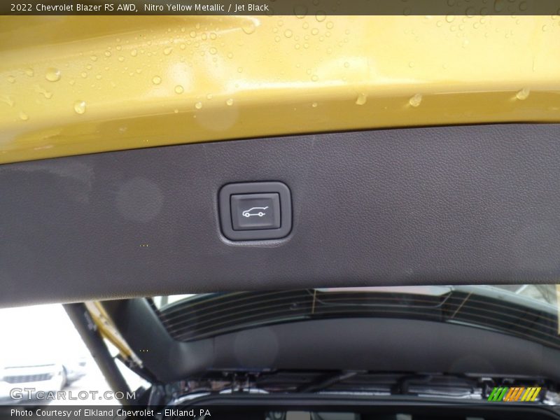 Nitro Yellow Metallic / Jet Black 2022 Chevrolet Blazer RS AWD