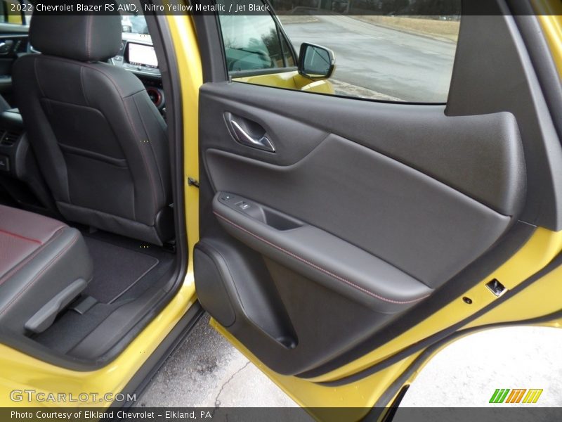 Nitro Yellow Metallic / Jet Black 2022 Chevrolet Blazer RS AWD