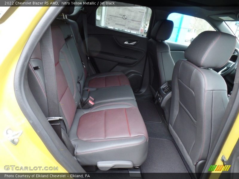 Nitro Yellow Metallic / Jet Black 2022 Chevrolet Blazer RS AWD