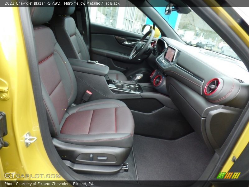 Nitro Yellow Metallic / Jet Black 2022 Chevrolet Blazer RS AWD