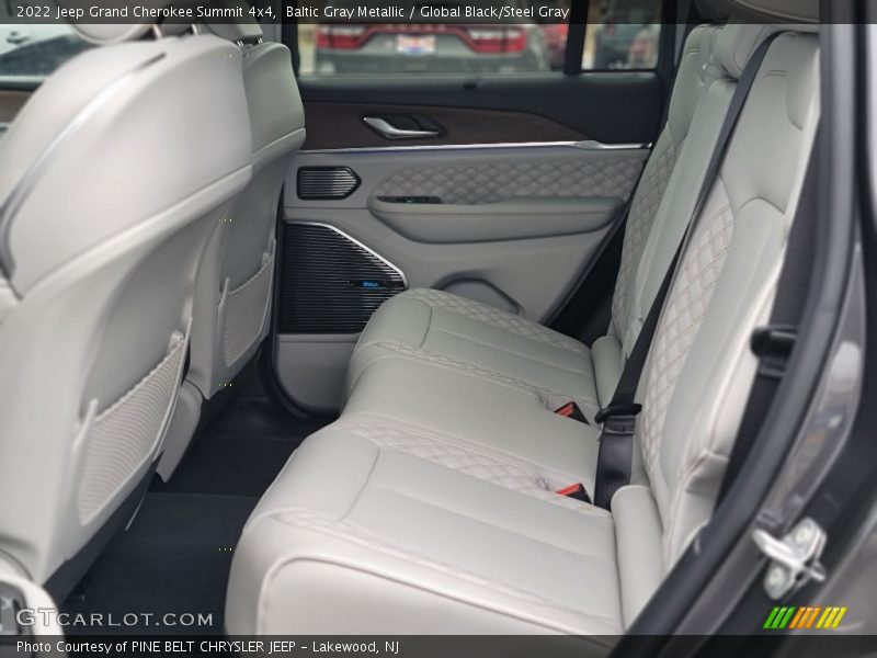 Rear Seat of 2022 Grand Cherokee Summit 4x4