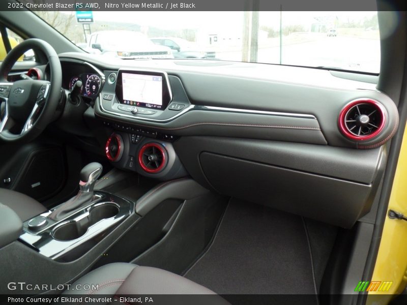 Nitro Yellow Metallic / Jet Black 2022 Chevrolet Blazer RS AWD