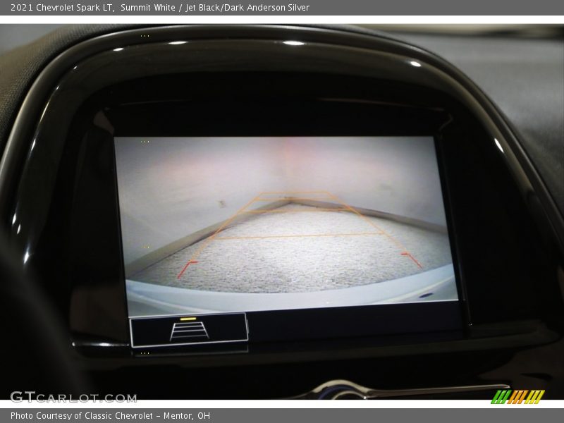 Summit White / Jet Black/Dark Anderson Silver 2021 Chevrolet Spark LT