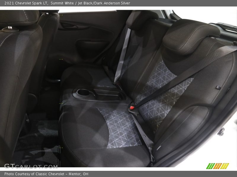 Summit White / Jet Black/Dark Anderson Silver 2021 Chevrolet Spark LT