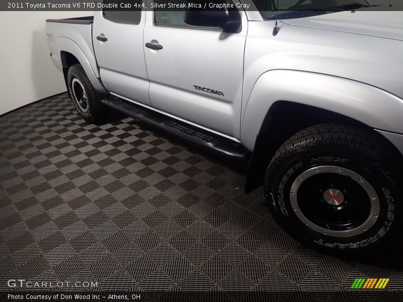 Silver Streak Mica / Graphite Gray 2011 Toyota Tacoma V6 TRD Double Cab 4x4