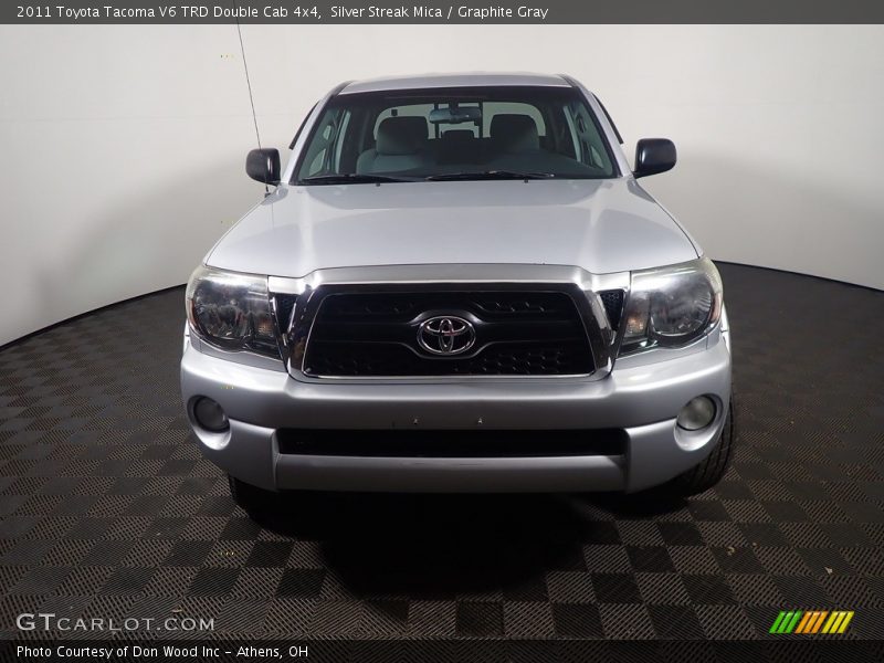 Silver Streak Mica / Graphite Gray 2011 Toyota Tacoma V6 TRD Double Cab 4x4