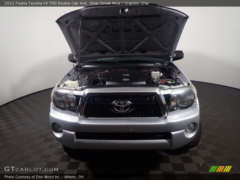 Silver Streak Mica / Graphite Gray 2011 Toyota Tacoma V6 TRD Double Cab 4x4