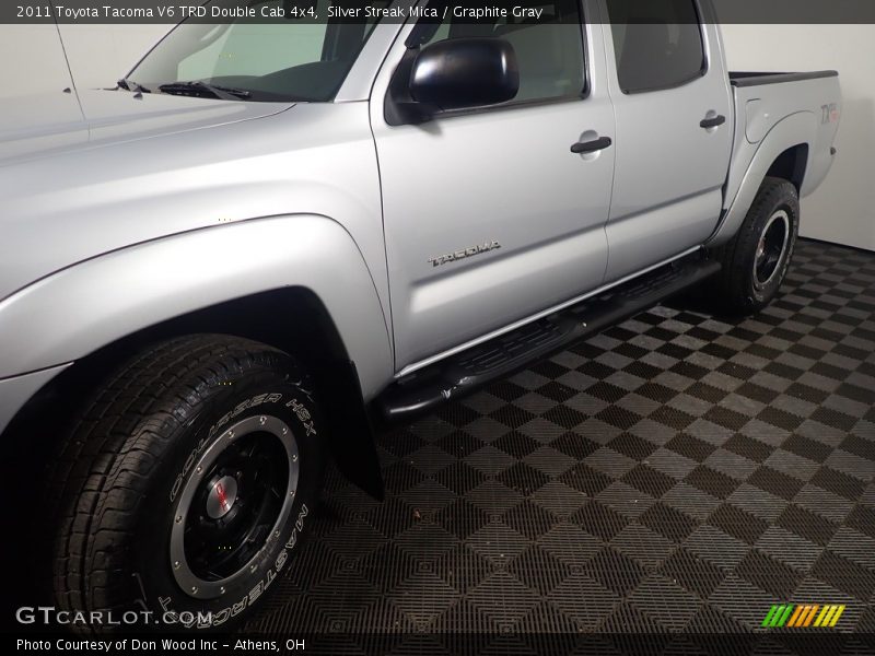 Silver Streak Mica / Graphite Gray 2011 Toyota Tacoma V6 TRD Double Cab 4x4