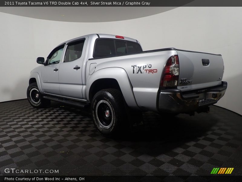 Silver Streak Mica / Graphite Gray 2011 Toyota Tacoma V6 TRD Double Cab 4x4