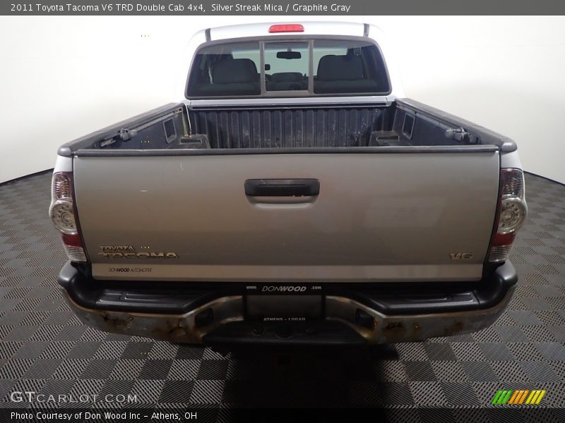 Silver Streak Mica / Graphite Gray 2011 Toyota Tacoma V6 TRD Double Cab 4x4
