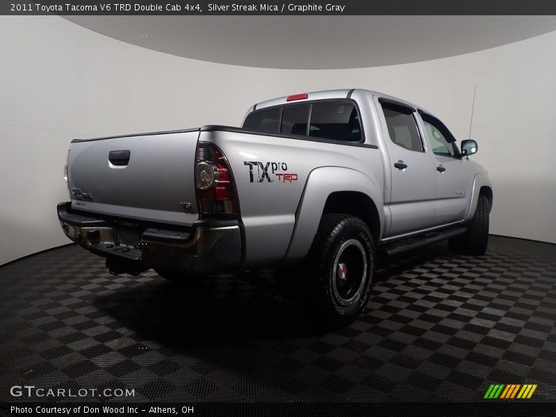 Silver Streak Mica / Graphite Gray 2011 Toyota Tacoma V6 TRD Double Cab 4x4