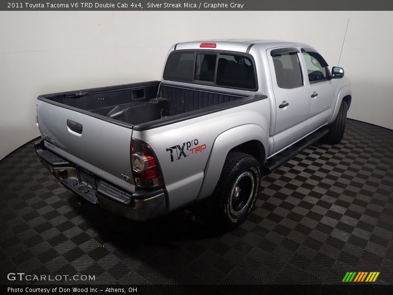 Silver Streak Mica / Graphite Gray 2011 Toyota Tacoma V6 TRD Double Cab 4x4